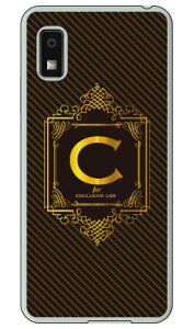 Cf LTD ���O�W���A���[�C�j�V���� C �S�[���h�C�G���[ (�N���A) AQUOS wish3 SH-53D A302SH A303SH SH-M25 Coverfull �{�� �ی� �n�[�h�P�[�X �X�}�z�J�o�[�@��������