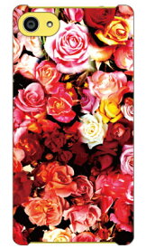 Rose Xperia Z5 Compact SO-02H docomo SECOND SKIN スマホケース ハードケース so−02h ケース so−02h カバー so02h ケース so02h カバー so02hケース so02hカバー z5 コンパクト ケース z5 コンパクト カバー xperia z5 compact 送料無料