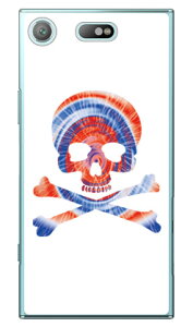 Psychedelic skull �u���[×���b�h �i�N���A�j design by ROTM Xperia XZ1 Compact SO-02K docomo SECOND SKIN xperia xz1 compact �P�[�X xperia xz1 compact �J�o�[ �G�N�X�y���Axz1�R���p�N�g �P�[�X �G�N�X�y���Axz1�R���p�N�g