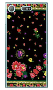 SINDEE �uRussian Flower �i�u���b�N�j�v �i�N���A�j Xperia XZ1 Compact SO-02K docomo SECOND SKIN xperia xz1 compact �P�[�X xperia xz1 compact �J�o�[ �G�N�X�y���Axz1�R���p�N�g �P�[�X �G�N�X�y���Axz1�R���p�N�g �J�o