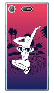 Face �uSwimming Girl�v �i�N���A�j Xperia XZ1 Compact SO-02K docomo SECOND SKIN xperia xz1 compact �P�[�X xperia xz1 compact �J�o�[ �G�N�X�y���Axz1�R���p�N�g �P�[�X �G�N�X�y���Axz1�R���p�N�g �J�o�[ so-02k �P�[�X 