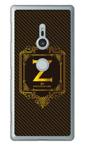 Cf LTD ���O�W���A���[�C�j�V���� Z �S�[���h�C�G���[ �i�N���A�j Xperia XZ2 SO-03K�ESOV37�E702SO docomo�Eau�ESoftBank Coverfull xperia xz2 �P�[�X xperia xz2 �J�o�[ so-03k sov37 702so �P�[�X so-03k sov37 702so �J�o�[ so