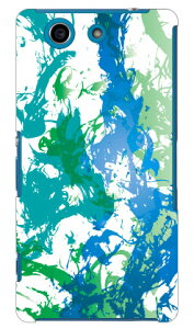 �E�H�[�^�[�h���b�v �i�u���[�E�O���[���j produced by COLOR STAGE Xperia A4 SO-04G docomo Coverfull so-04g �P�[�X so-04g �J�o�[ so04g �P�[�X so04g �J�o�[ xperia a so-04g �P�[�X xperia a so-04g �J�o�[ �G�N�X�y���A a4
