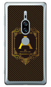 Cf LTD ���O�W���A���[�C�j�V���� A �S�[���h�C�G���[ �i�N���A�j Xperia XZ2 Premium SO-04K�ESOV38 docomo�Eau Coverfull xperia xz2 premium �P�[�X xperia xz2 premium �J�o�[ so-04k sov38 �P�[�X so-04k sov38 �J�o�[ so04k sov