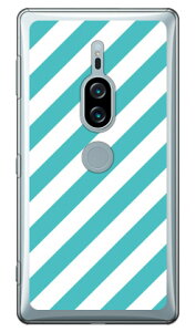 Cf LTD �~���g�u���[�R���N�V�����V���[�Y �X�g���C�vA �i�N���A�j Xperia XZ2 Premium SO-04K�ESOV38 docomo�Eau Coverfull xperia xz2 premium �P�[�X xperia xz2 premium �J�o�[ so-04k sov38 �P�[�X so-04k sov38 �J�o�[ so04k s