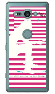 �r�c�n�� �u�A�i�U�[�K�[���E�X�g���C�v2�E�J�[�}�C�����b�h�v �i�N���A�j Xperia XZ2 Compact SO-05K docomo SECOND SKIN xperia xz2 compact �P�[�X xperia xz2 compact �J�o�[ so-05k �P�[�X so-05k �J�o�[ so05k �P�[�X 
