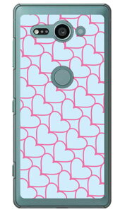 �n�[�g�X�g���C�v �T�b�N�X�u���[×�s���N �i�N���A�j Xperia XZ2 Compact SO-05K docomo SECOND SKIN �n�[�h�P�[�X xperia xz2 compact �P�[�X xperia xz2 compact �J�o�[ so-05k �P�[�X so-05k �J�o�[ so05k �P�[�X so05k �J
