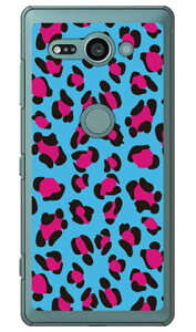 Leopard �u���[ �i�N���A�j design by ROTM Xperia XZ2 Compact SO-05K docomo SECOND SKIN �X�}�z�P�[�X �n�[�h�P�[�X xperia xz2 compact �P�[�X xperia xz2 compact �J�o�[ so-05k �P�[�X so-05k �J�o�[ so05k �P�[�X so05k �J�o�[ 