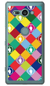 F rhombuses �}���` �i�N���A�j design by ROTM Xperia XZ2 Compact SO-05K docomo SECOND SKIN �X�}�z�P�[�X �n�[�h�P�[�X xperia xz2 compact �P�[�X xperia xz2 compact �J�o�[ so-05k �P�[�X so-05k �J�o�[ so05k �P�[�X so05k �J�o