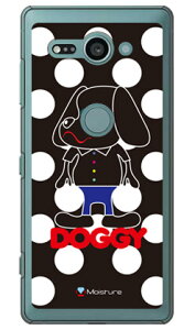 Doggy �z���C�g�h�b�g �i�N���A�j design by Moisture Xperia XZ2 Compact SO-05K docomo SECOND SKIN �n�[�h�P�[�X xperia xz2 compact �P�[�X xperia xz2 compact �J�o�[ so-05k �P�[�X so-05k �J�o�[ so05k �P�[�X so05k �J�o�[ ��