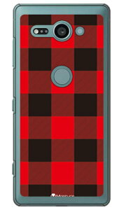 Buffalo check ���b�h �i�N���A�j design by Moisture Xperia XZ2 Compact SO-05K docomo SECOND SKIN �n�[�h�P�[�X xperia xz2 compact �P�[�X xperia xz2 compact �J�o�[ so-05k �P�[�X so-05k �J�o�[ so05k �P�[�X so05k �J�o�[ ������