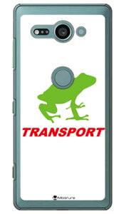 TRANSPORT FROG �z���C�g×���b�h �i�N���A�j design by Moisture Xperia XZ2 Compact SO-05K docomo SECOND SKIN �n�[�h�P�[�X xperia xz2 compact �P�[�X xperia xz2 compact �J�o�[ so-05k �P�[�X so-05k �J�o�[ so05k �P�[�X so05k �J