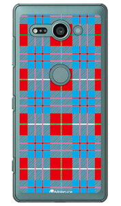 Tartan check ���b�h �i�N���A�j design by Moisture Xperia XZ2 Compact SO-05K docomo SECOND SKIN �n�[�h�P�[�X xperia xz2 compact �P�[�X xperia xz2 compact �J�o�[ so-05k �P�[�X so-05k �J�o�[ so05k �P�[�X so05k �J�o�[ ������