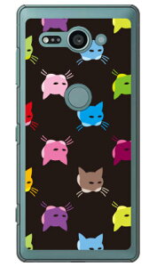 SINDEE �uCat-World �i�u���b�N�j�v �i�N���A�j Xperia XZ2 Compact SO-05K docomo SECOND SKIN �X�}�z�P�[�X �n�[�h�P�[�X xperia xz2 compact �P�[�X xperia xz2 compact �J�o�[ so-05k �P�[�X so-05k �J�o�[ so05k �P�[�X so05k 
