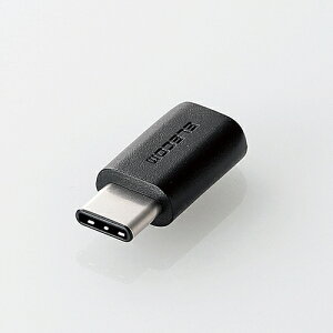 ELECOMiGRj USB2.0ϊA_v^iType-C-micro-Bj TB-MBFCMADBK