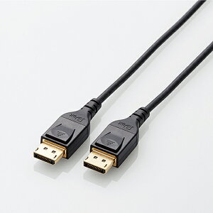 yz ELECOMiGRj DisplayPortiTMj1.4ΉP[u CAC-DP1410BKfBXvCP[u fBXvC|[g fM M KF P[u 񈳏kfW^nCrW }