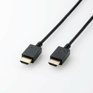 ELECOMiGRj HDMIP[u v~A 1m 4KΉ  mCYϐ C[TlbgΉubN CAC-HDPS10BK