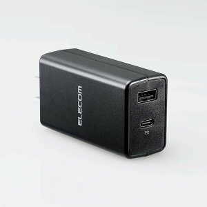 ELECOMiGRj ACA_v^[ X}z[d ^CvC|[g×1 USB-A|[g×1 RpNg ubN ACDC-PD1757BK