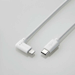 ELECOMiGRj iPhoneP[u iPadP[u R L^RlN^ ^CvC PDΉ [d f[^] 30cm zCg MPA-CLL03WH[d f[^] USB TypeC Lightning P[u ƒpRZg L RlN^ 