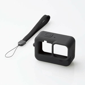 ELECOMiGRj GoPro HERO9 Blackp VRP[X nhXgbvt ANVJ S[v9 ubN AC-GP9BSSCBK