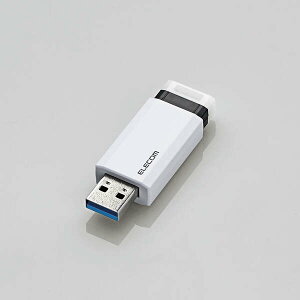 ELECOMiGRj USB 128GB USB3.1iGen1jΉ mbN Xgbvz[t zCg MF-PKU3128GWH