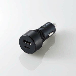 ELECOMiGRj VK[\Pbg J[`[W[ 27W(5V/5.4A) 2|[g USB Type-C×1 USB A×1 h~ CWP[^[ ܂[d iPhone Android eΉ ubN MPA-CCU15BK