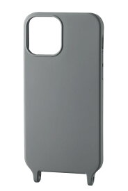 ELECOM（エレコム） iPhone 12 Pro / 12 用 ケース シリコン ハイブリッド カバー 衝撃吸収 カメラレンズ保護設計 ワイヤレス充電可 グレイッシュブラック PM-A20BHVSCSHBK