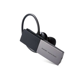 ELECOM（エレコム） ヘッドセット Bluetooth ワイヤレスイヤホン 超小型 連続通話最大5時間 充電2時間 USB Type-C端子 片耳 左右耳兼用 ホワイト LBT-HSC20MPSV