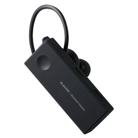ELECOM（エレコム） ヘッドセット Bluetooth 片耳 防水 IPX5対応 ハンズフリー タイプCコネクタ ブラック LBT-HSC10WPMPBK