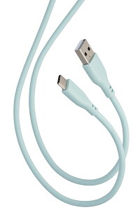 ELECOMiGRj ^CvC P[u USB A to Type C 1m fɂ VRf y Galaxy Xperia AQUOS ̑ Android X}z ^ubg Ή z p[O[ MPA-ACSS10GN