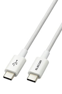 ELECOMiGRj ^CvC P[u USB Type C to Type C 2m PD 60WΉ y Chromebook Mac PC iPad Android Nintendo Switch  Type-C @Ή z zCg MPA-CCYS20NWH