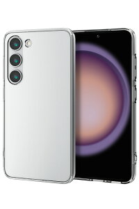 ELECOM�i�G���R���j Galaxy S23 �i SC-51D / SCG19 �j �P�[�X �n�C�u���b�h �J�o�[ �Ռ��z�� �X���� �J��������ی� �X�g���b�v�z�[���t �N���A PM-G231HVCKCR