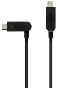 ELECOMiGRj ^CvC P[u USB Type C to Type C 1.2m PD 60WΉ XCORlN^ E90x] y Chromebook Mac X}z ^ubg  Type-C@Ήz ubN MPA-CCSW12BK