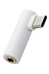 ELECOMiGRj ^CvC Cz ϊA_v^ USB Type C to CzWbN DAC 3.5mm y Chromebook Mac PC iPad Android X}z  Type-C @Ή z zCg MPA-C35DDWH