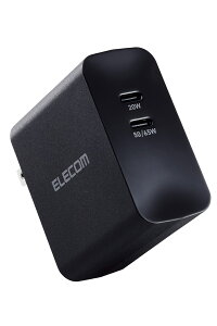 ELECOMiGRj m[gp\R [d PD 65W ^CvC ×2 y MacBook Pro / Air m{ Dell HP NEC iPad iPhone Android eΉ z ubN ACDC-PD4570BK