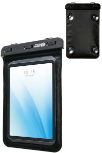 ELECOMiGRj ^ubgP[X hP[X ėp IPX8 zՕt y iPad Android  7.0`8.3C` ^ubg Ή z ubN TB-WPSB08BK