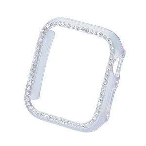 ELECOMiGRj AbvEHb` Jo[ Apple Watch SE ( 2 / 1 ) / Series 6 / 5 / 4 [ 40mm ] op[ n[h P[X ʕی CXg[ I[NA AW-23EBPPJACR