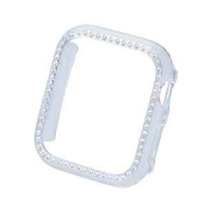 ELECOMiGRj AbvEHb` Jo[ Apple Watch SE ( 2 / 1 ) / Series 6 / 5 / 4 [ 40mm ] op[ n[h P[X ʕی CXg[ NA AW-23EBPPJCR