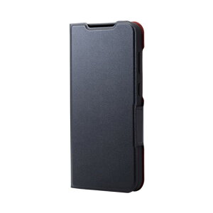 ELECOM�i�G���R���j Galaxy S23 FE ( SCG24 ) �P�[�X ���U�[ �J�o�[ �蒠�^ �}�O�l�b�g �t���b�v �Ռ��z�� ���C�����X�[�d�� �X�^���h�@�\�t UltraSlim �u���b�N