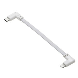 ELECOMiGRj iPhone [dP[u ( USB-C to CgjOP[u ) Z 0.1m PDΉ L tbg MFiF }[d Ή z oCobe[ p zCg