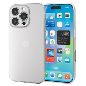 ELECOMiGRjiPhone 16 Pro P[X \tg Jo[ JYی݌v Ɍی NA PM-A24CUCTKCR