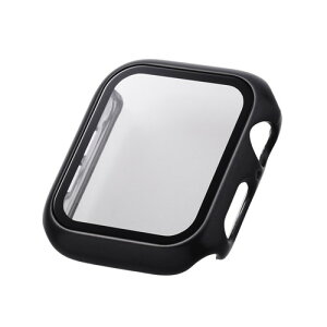 ELECOMiGRj AbvEHb` Jo[ Apple Watch SE ( 2 / 1 ) / Series 6 / 5 / 4 [ 44mm ] tJo[ \ʍdx10H Sʕی ^bN 2d\ ubN AW-23DFCGPBK