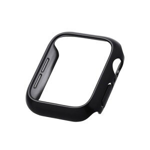 ELECOMiGRj AbvEHb` Jo[ Apple Watch SE ( 2 / 1 ) / Series 6 / 5 / 4 [ 40mm ] op[ n[h ʕی ^bN ubN AW-23EBPPMBK