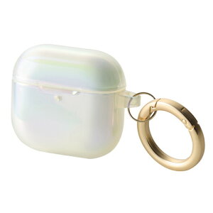 ELECOMiGRjAirPods 4 P[X p \tg Jo[ y CX / MagSafe [dΉ z h~ Jrit &me NAI[ AVA-AP06UCACR