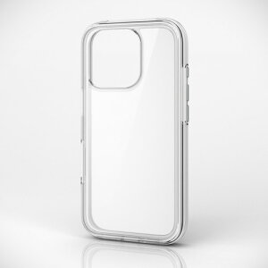 ELECOMiGRjiPhone 16 Pro P[X nCubh Jo[ Ռz y JYی݌v MUBRAIN zCg×NAPM-A24CHVAIR2WH