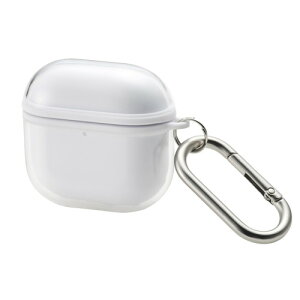ELECOMiGRjAirPods 4 P[X p \tg Jo[ y CX / MagSafe [dΉ z Ռz h~ Jrit MUBRAIN zCgAVA-AP06AIR2WH