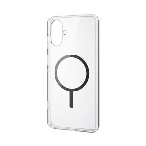 ELECOMiGRjGalaxy A25 5G P[X nCubh Jo[ Ռz MagSafeANZTΉ Xgbvz[t MAGKEEP ubN PM-G253MAG02BK
