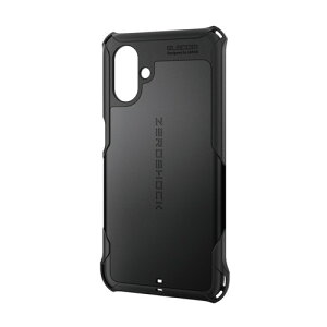 ELECOMiGRjGalaxy A25 5G P[X nCubh Jo[ Ռz JYی݌v Xgbvz[t ZEROSHOCK ubN PM-G253ZEROBK