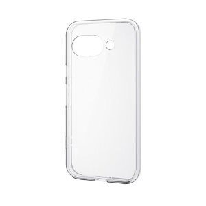 ELECOM�i�G���R���jGoogle Pixel 9a �P�[�X �n�C�u���b�h �Ռ��z�� �J���������Y�ی�݌v ���C�����X�[�d�� �X�g���b�v�z�[���t �ɂݐ݌v �N���A PM-P251HVCKCR