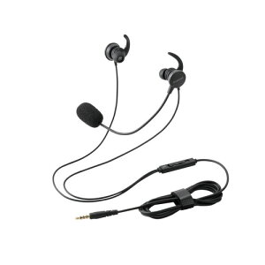 ELECOMiGRjwbhZbg L 3.5mm ڑ Ji^ }CNt  ʒ ~[g@\ y Windows Mac Chrome LINE ZOOM Meet Teams Webex Ή z ubN HS-EP21STBK